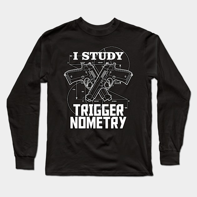 I Study Triggernometry Long Sleeve T-Shirt by teevisionshop